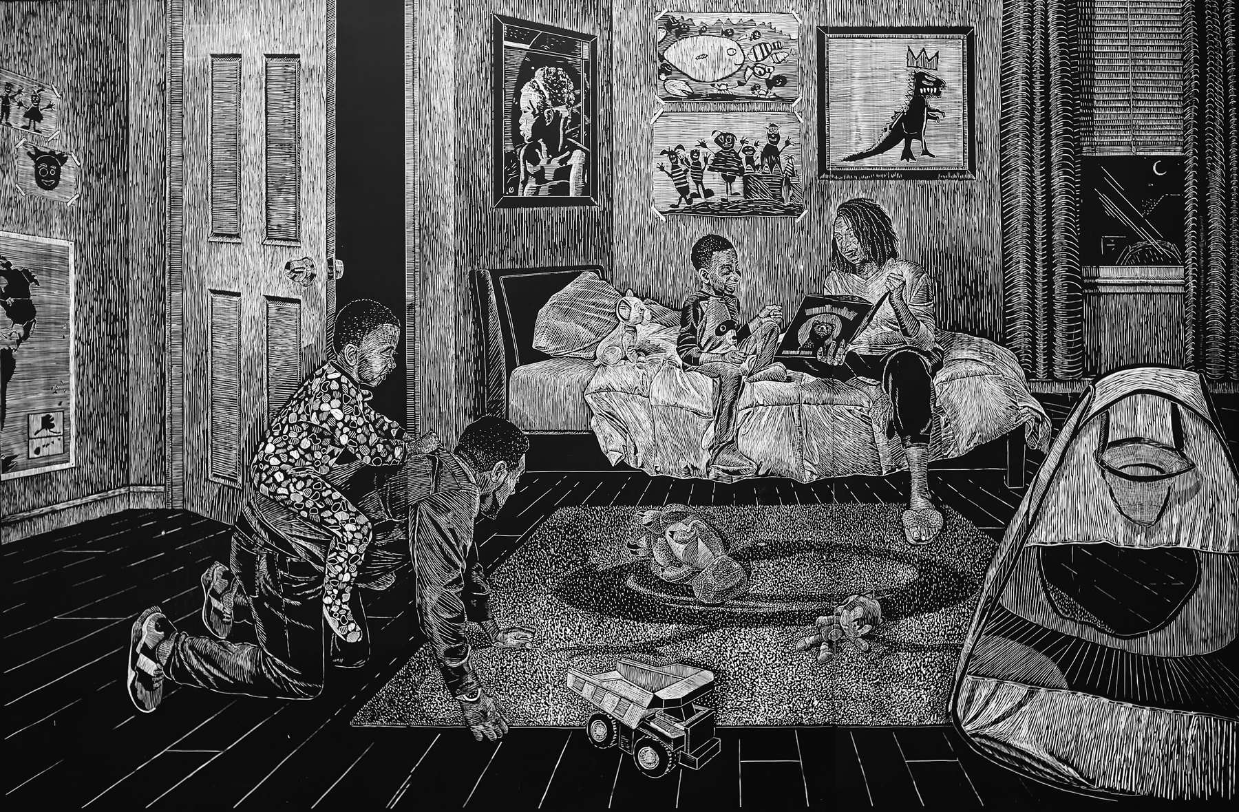 Milwaukee Art Museum Currents 39 LaToya M. Hobbs, Carving Out Time